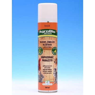 AgroBio Effect Odpuzovač parazitů blechy, klíšťata, čmelíci Ektosol 250 ml