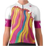 Castelli Дамска фланелка с къс ръкав за колоездене Castelli Women's Espresso Jersey Cycling jersey - Danni - размер XS (156-2719-0111)