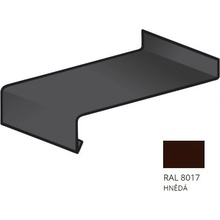 Blix Hliník parapet 0,6 x 800 mm RAL 8017 Hnědá