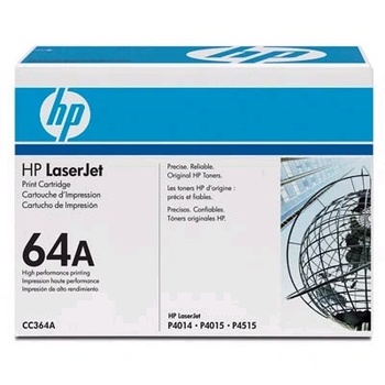 HP 64A Black Original LaserJet Toner Cartridge тонер касета 1 броя Оригинал (CC364A) (CC364A)