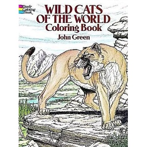 Wild Cats of the World Coloring Book | John Green (ISBN: 9780486256382)