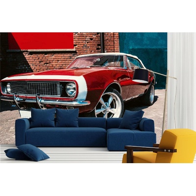 DIMEX ART Самозалепваща се флизелинова фототапета луксозен ретро автомобил 375 x 250 см
