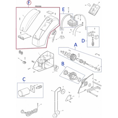 PRSO06 kit krytu pre SOON