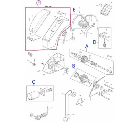 PRSO06 kit krytu pre SOON