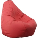 PUFRELAX Калъф за пуф круша, 220л. , Nirvana Hobbit - Intense Red (COVER_PUF-G-NH-PU-INTR) - topmall
