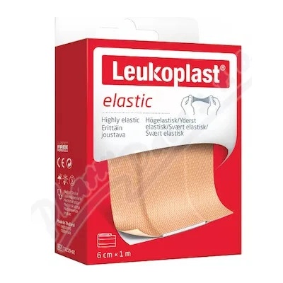 Leukoplast Elastická elastická náplasť 6 cm x1m