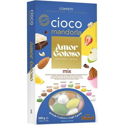 Vital Country Mandle v bielej čokoláde MIX príchutí 500 g