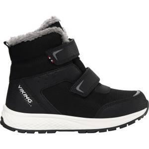 Viking Детски зимни ботуши Viking Kid's Equip Warm Waterproof 2V Winter boots - Black / Grey - размер 30 (EU) (702-4629-0119)