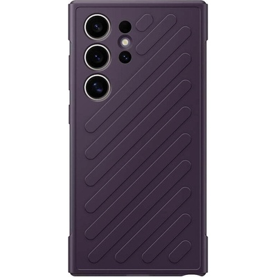 Samsung Оригинален Калъф за Samsung S24 Ultra, Shield Case GP-FPS928SACVW, Тъмно Лилав (GP-FPS928SACVW)