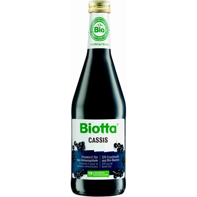 Biotta Bio šťava čierne ríbezle 0,5 l