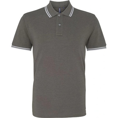 Asquith & Fox pánske polo tričko AQ011 Charcoal