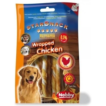 NOBBY Лакомство StarSnack Barbecue Wrapped Chicken 70 гр NOBBY 70013