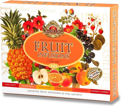 Basilur Fruit Infusions Assorted 60 sáčků