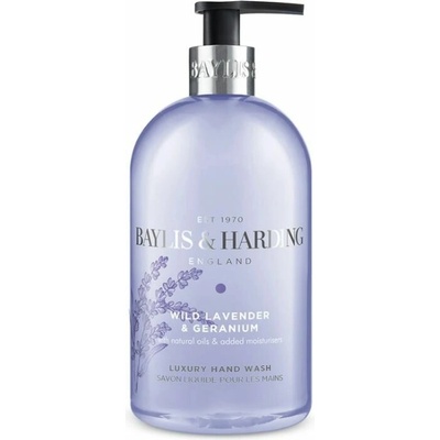 Baylis & Harding tekuté mydlo na ruky Wild Lavender & Geranium 500 ml