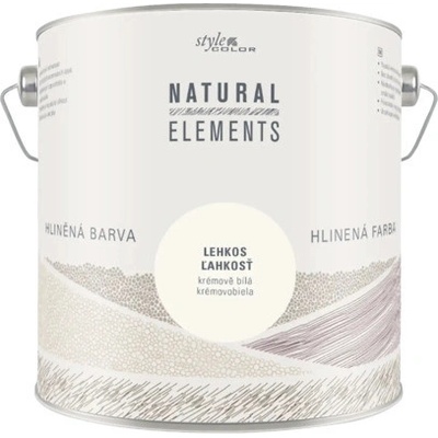 StyleColor NATURAL ELEMENTS 2,5 l krémově bílá