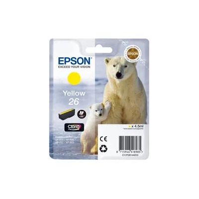 Epson Cartridge 26 Yellow