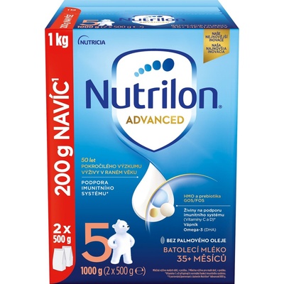 Nutrilon 5 Advanced DUO balenie 1 kg
