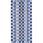 Cawö Кърпа Unique шахмат 70 x 140 см сапфирена (942 70/140 11)