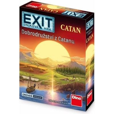 Dino Exit Úniková hra Dobrodružstvo z Catanu Párty hra CZ