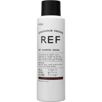 Ref Stockholm Texture & Form No. 204 Brown Веган Сух шампоан за коса Освежаващ 200 ml