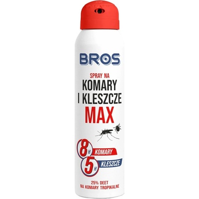 Bros spray na komáry a klíšťata MAX 90 ml