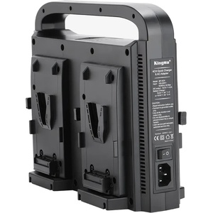 KingMa Четворно зарядно-станция за V-mount батерии ( V-Lock ) Professional Broadcast Зарядно за батерии