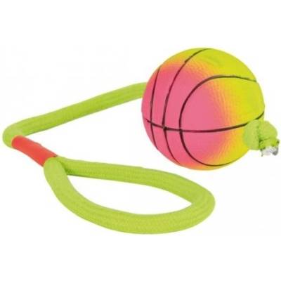 Trixie Sportovní míč na šňůře mechová guma 6/30 cm