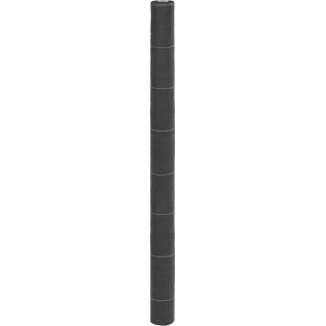 vidaXL Мембрана против плевели, черна, 1, 5x10 м, PP (4005221)