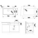 Image 1 of BLANCO ETAGON 700-U (524270)