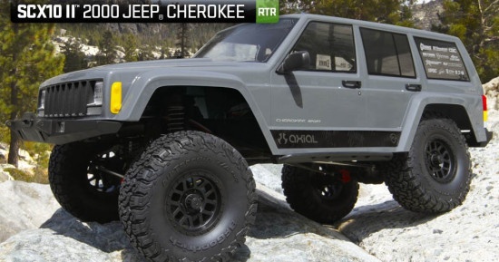 Axial RC SCX10 II 2000 Jeep® Cherokee 4WD sivá RTR 1:10 - Heureka.sk