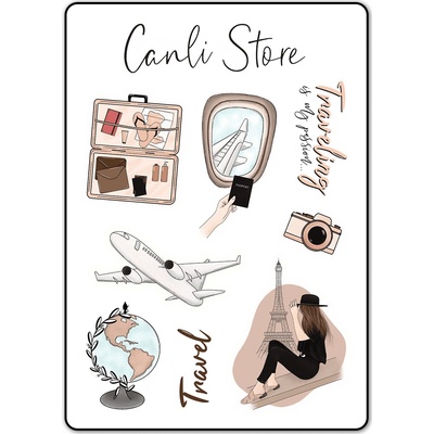 Samolepky Canli Travel A6