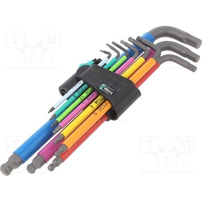 Wera imbus Hex-Plus kulovitá 9ks 05022089001