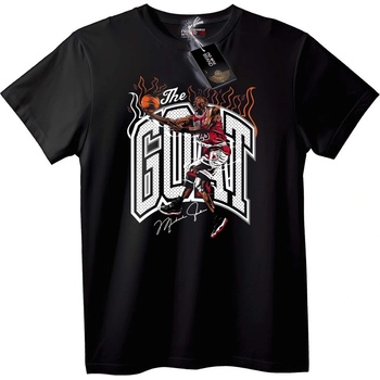 NOONEBRAND Тениска The GOAT Баскетбол - 2XL, Black