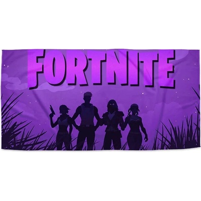 Sablio Uterák FORTNITE Fialová silueta 70 x 140 cm