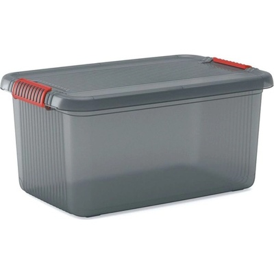 KIS K LATCH BOX L sivý 59x39x28cm 43L