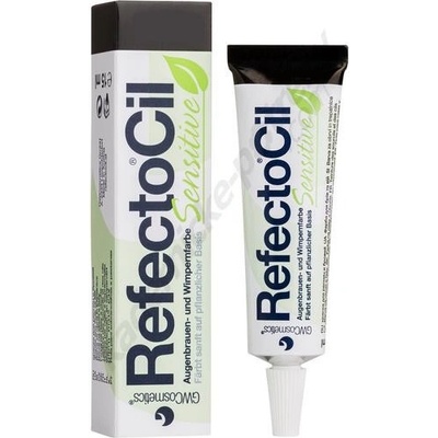 Refectocil Sensitive Eyelash & Eyebrow Tint barva na řasy a obočí Black 15 ml