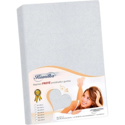 Bellatex froté plachta sivá 160x200