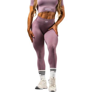 Nebbia Tvarujíci bezešvé maximum push-up legíny FLOW SEAMLESS 497 růžové