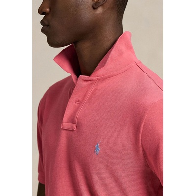 Ralph Lauren тениска с яка мъжка от памук (710680784)