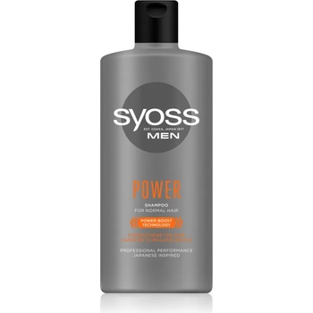 Image 1 of Syoss Men Intense Power подсилващ шампоан с кофеин 440ml