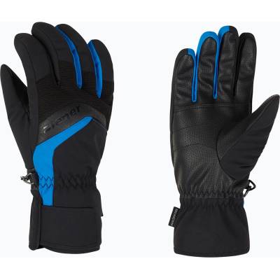 ZIENER Мъжки скиорски ръкавици ZIENER Gabino black/persian blue