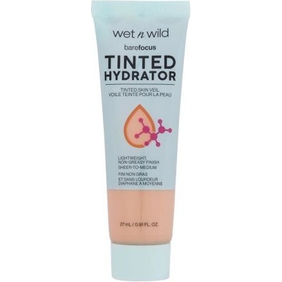 Wet n Wild Bare Focus Tinted Hydrator rozjasňujúci a hydratačný make-up Light Medium 27 ml
