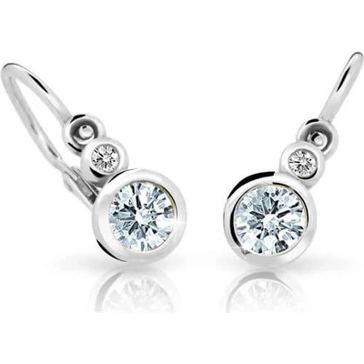 Cutie Jewellery dětské z bílého zlata C1984-10-X-2 světle zelená
