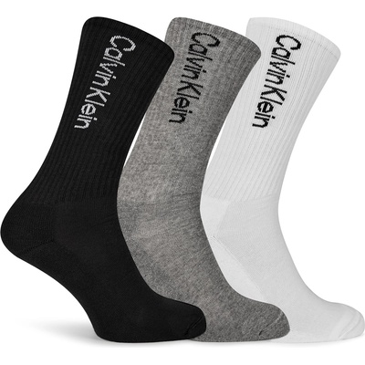 Calvin Klein Чорапи Calvin Klein 3 Pack Sport Crew Socks - Blk/Wht/Gry