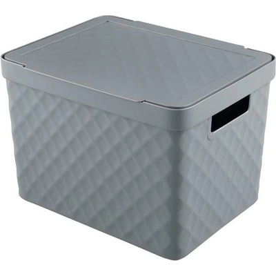 Heidrun BOX ÚLOŽNÝ 36X27X23CM, PLAST DIAMOND – Zbozi.Blesk.cz