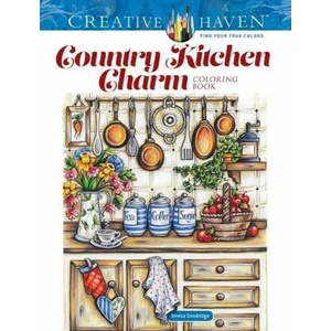 Creative Haven Country Kitchen Charm Coloring Book (ISBN: 9780486848921)