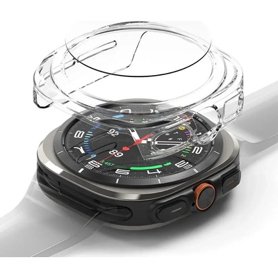 Ringke Тънък и закален стъклен калъф Ringke + стъклен комплект за Samsung Galaxy Watch Ultra 47 мм - прозрачен (8809961787713)