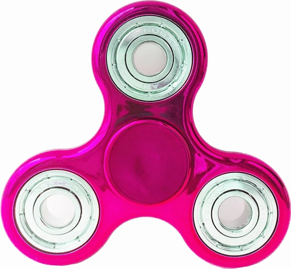 Fidget Spinner 7cm růžový
