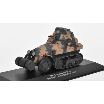 Atlas Half track AMC Schneider P16 M29 1940 časopis s modelem 1:43