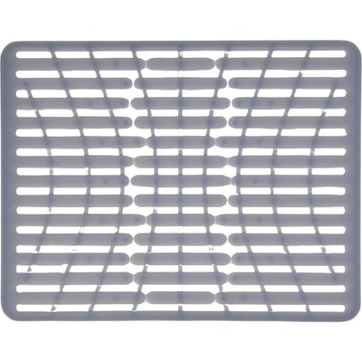Oxo Защитна подложка за мивка GOOD GRIPS 41 x 32 cм, сива, силикон, OXO (OXO13138200)